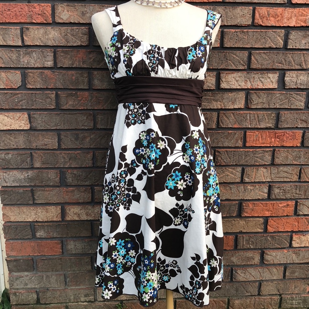 Speckles Cotton sundress tropical boho size 5 - Picture 2 of 8